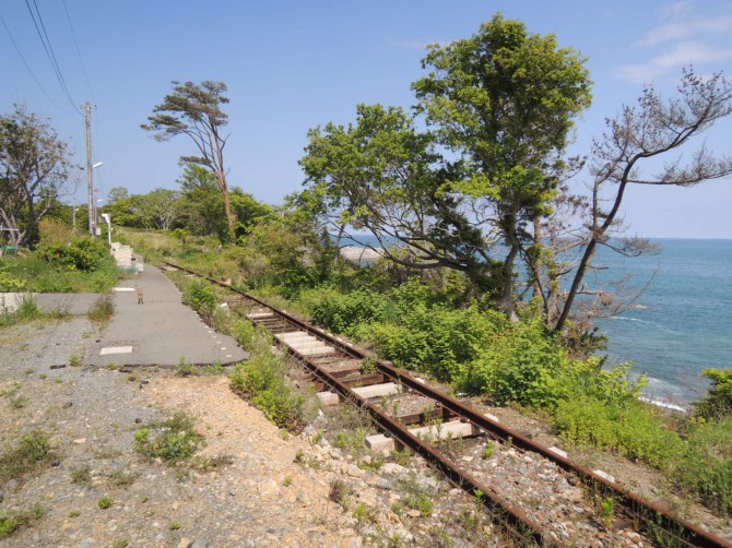 ＪＲ気仙沼線・小金沢駅