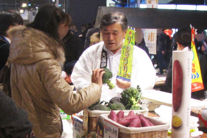 徳島県産　鳴門金時　ブロッコリ