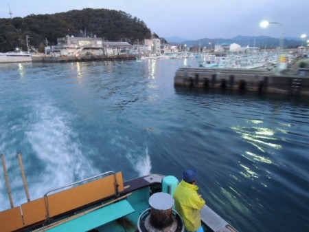 魚場を巡る遍路はときに船にも・・・