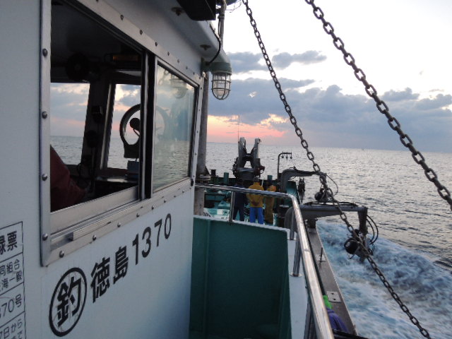 かくして、徳島南部を２日間、駆け足で巡った“漁場遍路隊”は、 家路へとつくのでした。